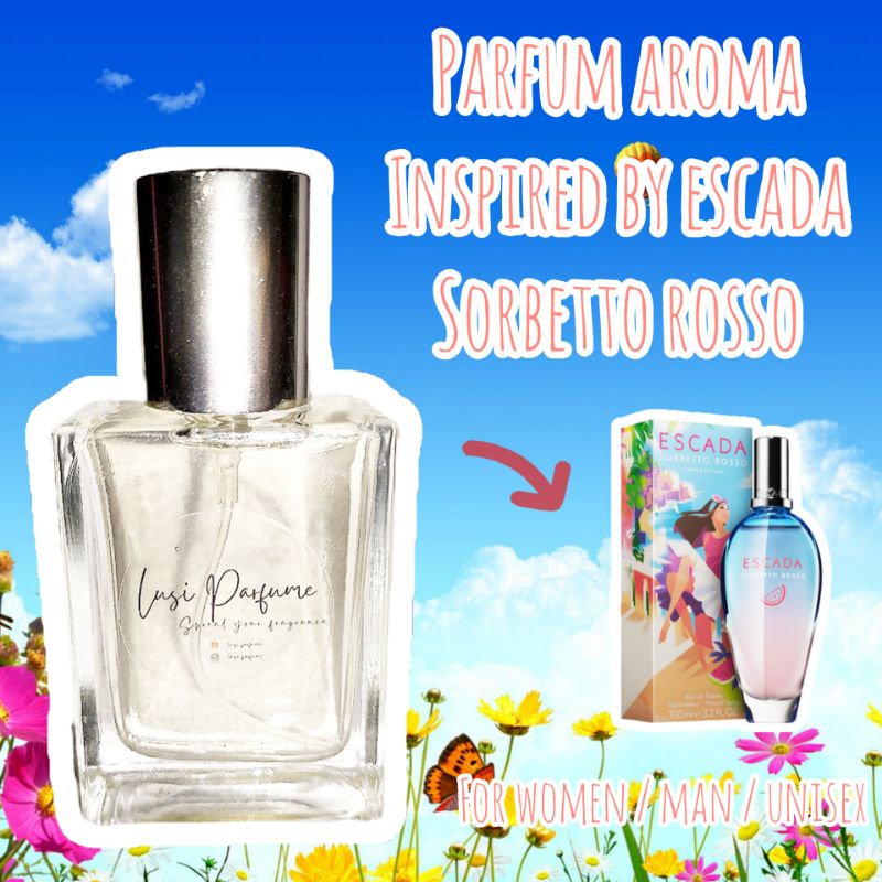 parfum escada sorbetto rosso for women man unisex