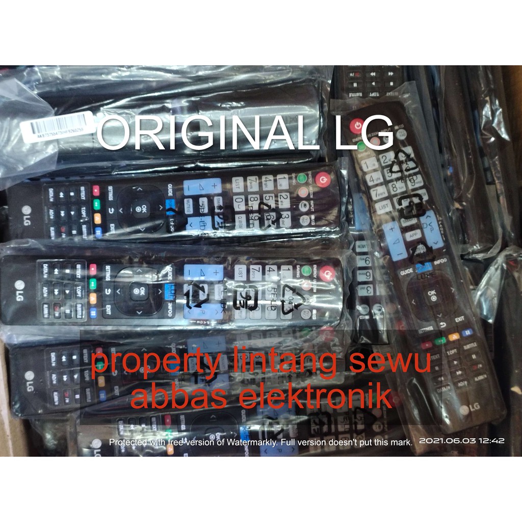 REMOT LCD LED TV LG SMART TV ORIGINAL