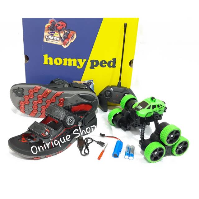  Sandal  gunung anak Homyped  Pandawa  01 berhadiah mobil RC 