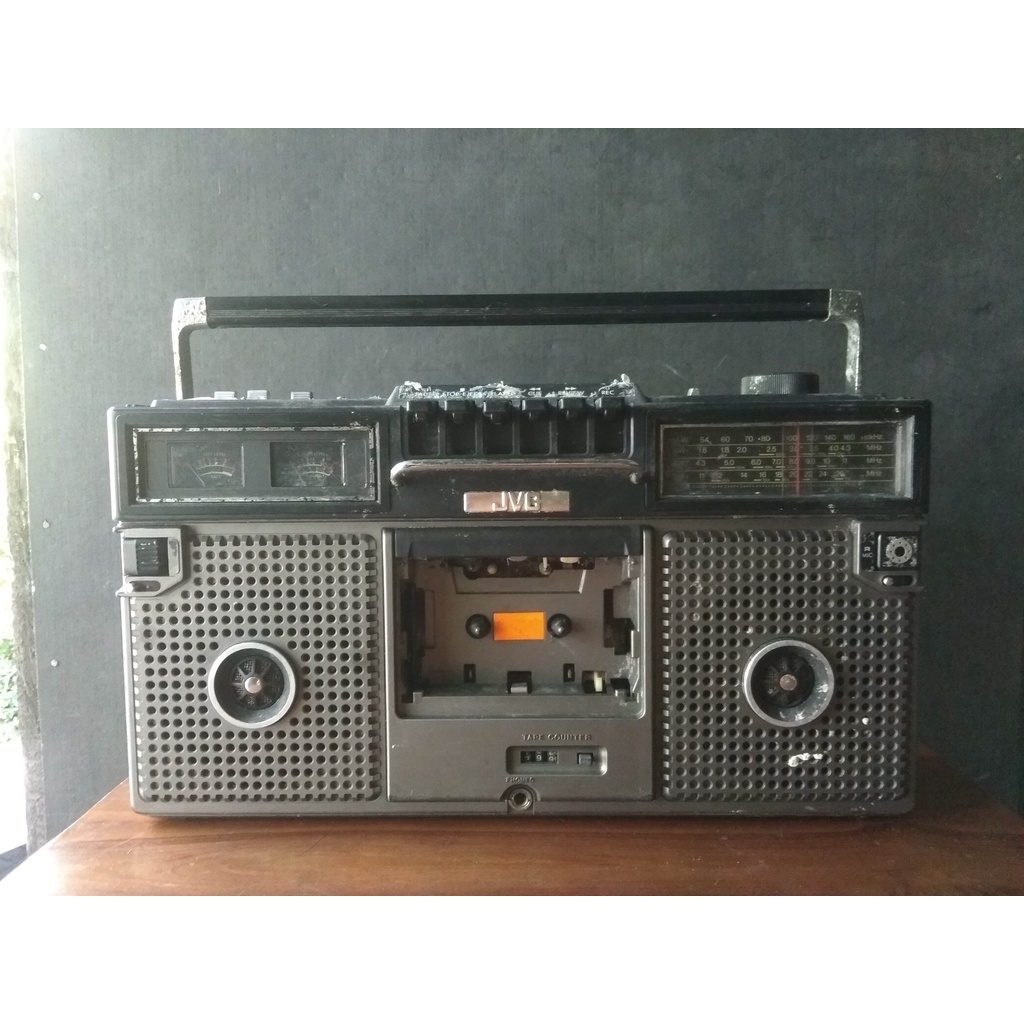 Radio Tape JVC BOMBOX , Radio tape lawas , Radio jadul