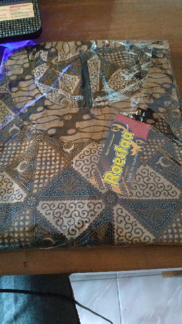 Gamis Kombi Genes #2 Batik Kombinasi Sogan Muslim Pesta