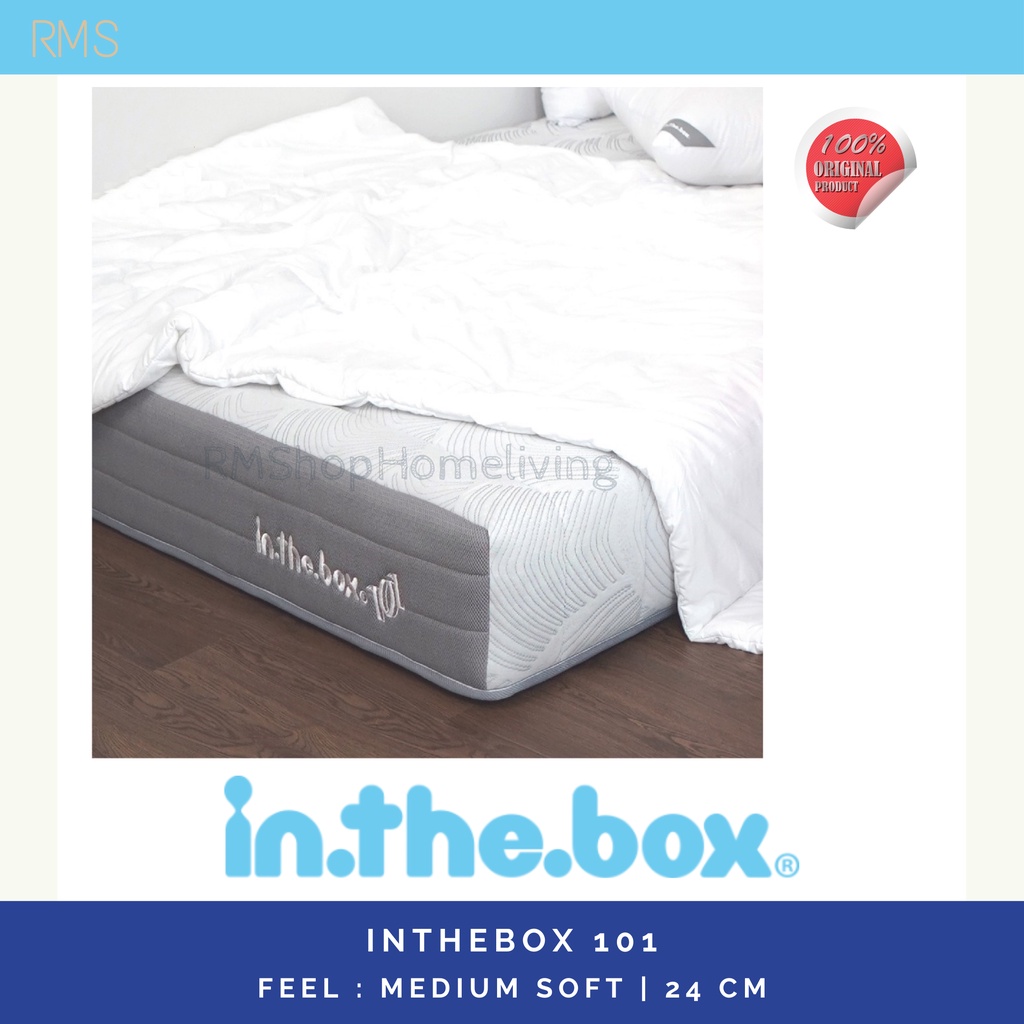 FREE ONGKIR - InTheBox 101 Uk. 140x200 / Kasur Spring Bed / In The Box / Kasur / Srping Bed / Matras