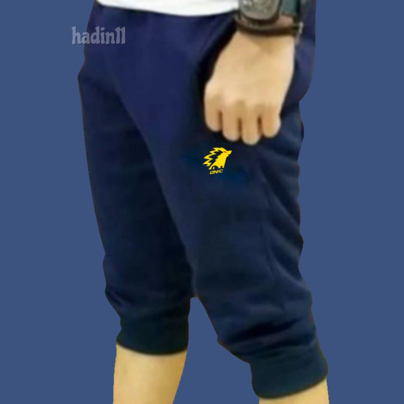 CELANA JOGER PANTS 7/8 JOGGER PENDEK POLOS PRIA WANITA SANTAI  SURFING JOGGING GYM PREMIUM / KOLOR