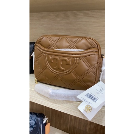 Tas TB original - Tory Burch fleming camera bag in moose