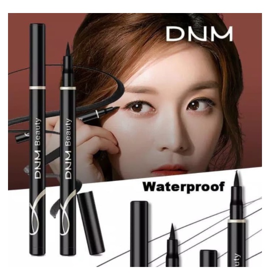 Eyeliner DNM 12 Warna Tahan Lama Tahan Air Makara Mascara Eyeliner Cat Wing Waterproof Long Lasting Maybelline