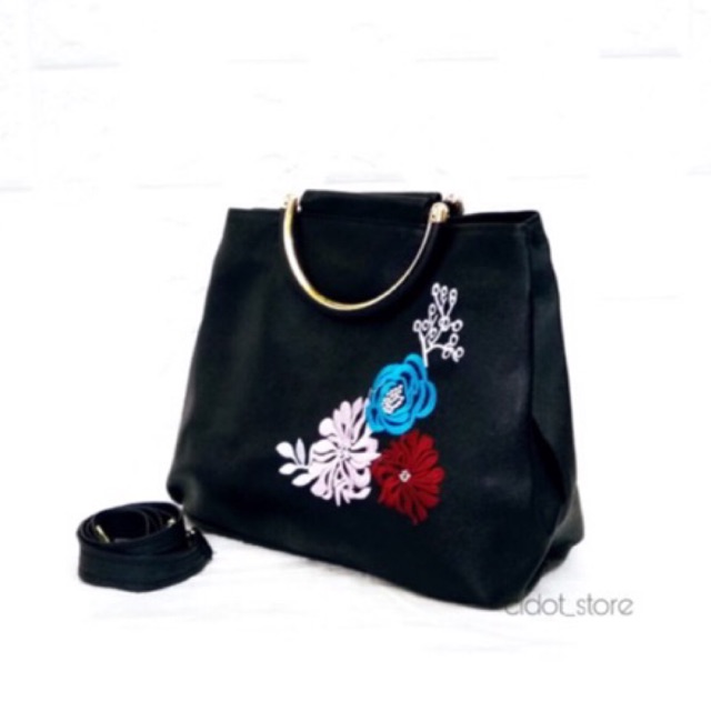 Promo Fashion lesley flower aurora selempang murah tas wanita