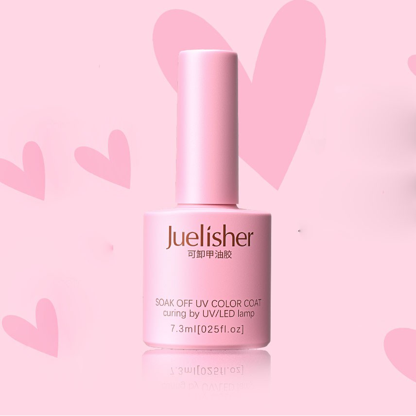 JUELISHER  READY (1-52) JKT 7.3ml uv soak off gel polish kutek gel polish cat eyes mata kucing Kutek Uv Gel, Nail Polish, Cat Kuku