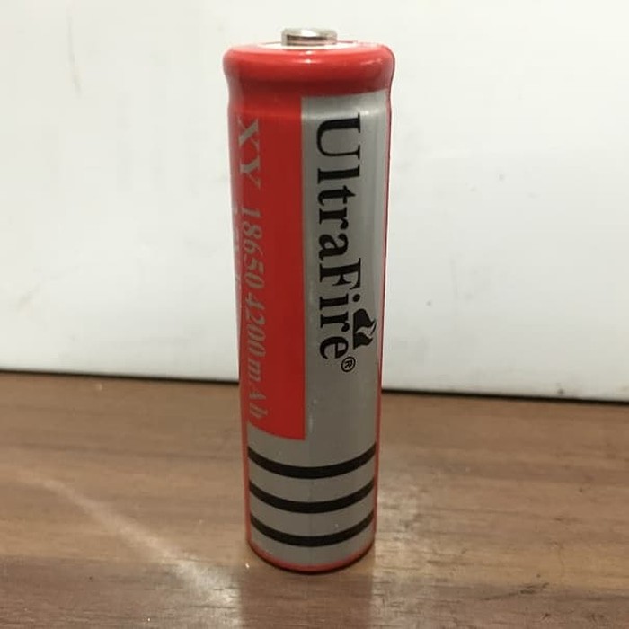 Baterai 18650 Rechargeable Cas Charge 3.7V li-ion 4200mAh