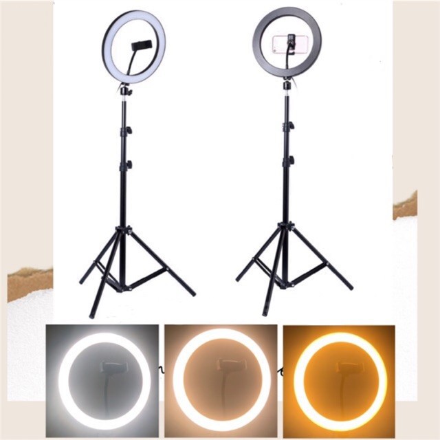 Grosir - R747 Ringlight For Youtuber Live TIKTOK / Ring Light Selfie Livestreamer / Tripod Ringlight