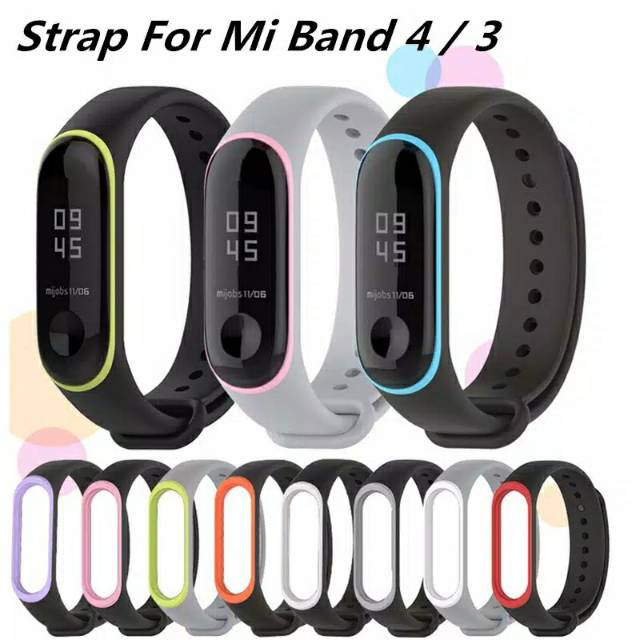 Strap Tali Pengganti Smartwatch Mi band 3 MiBand 4