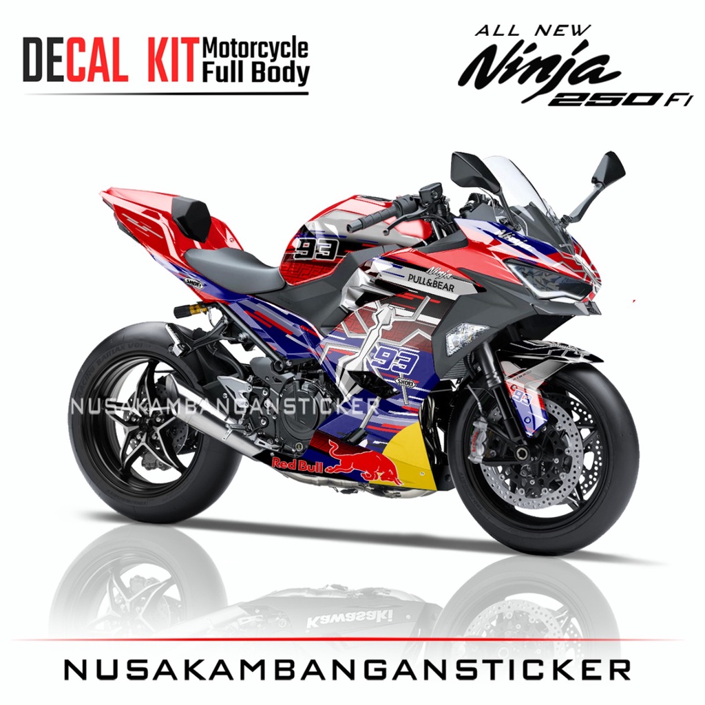 Stiker New Ninja Grafis MM 93 Keren