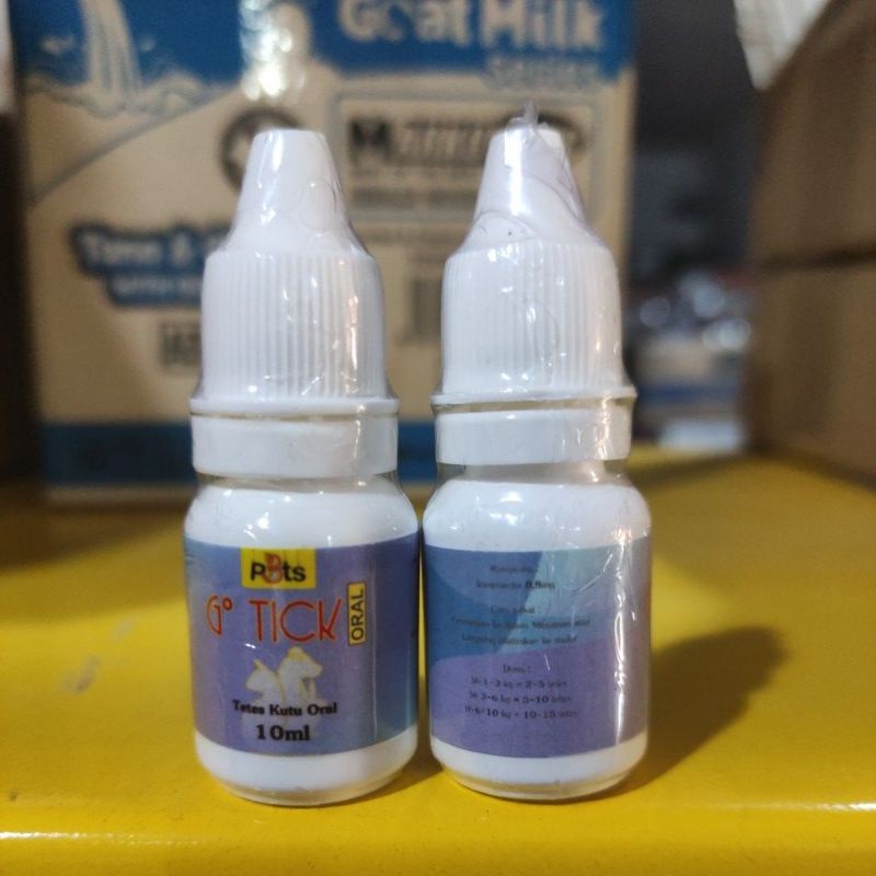 Gotick go tick obat Kutu kucing anjing oral minum 10ml