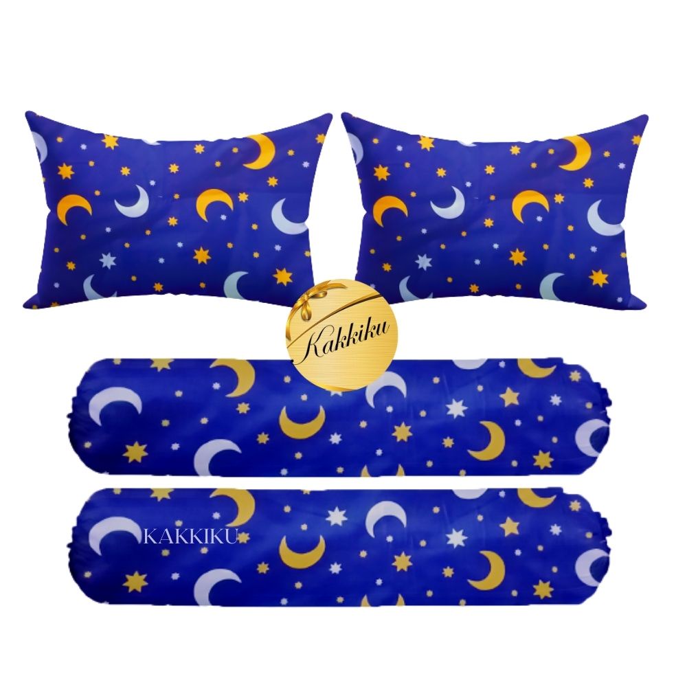 Paket Hemat Sarung Bantal Set isi 4 pcs motif dan karakter