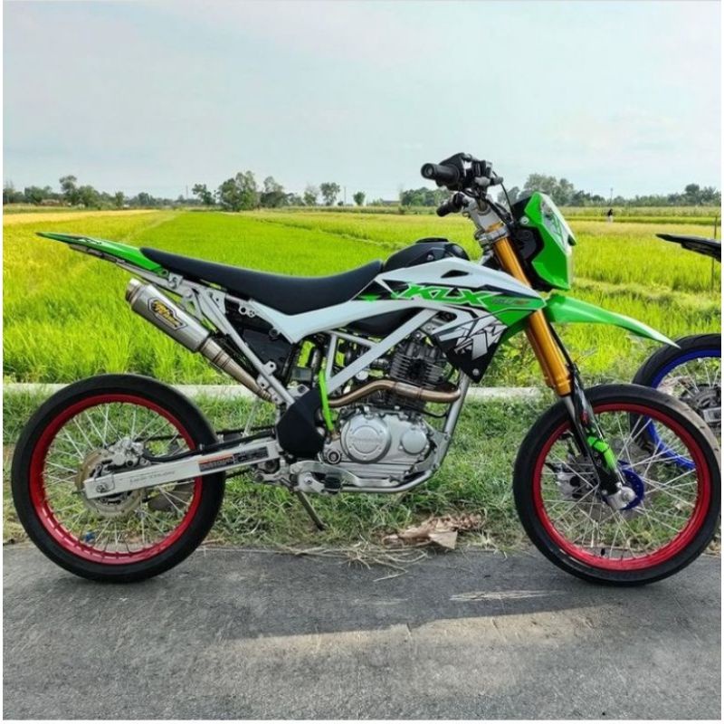 Knalpot KLX Fantera kolong atas pnp KLX 150 CRF 150