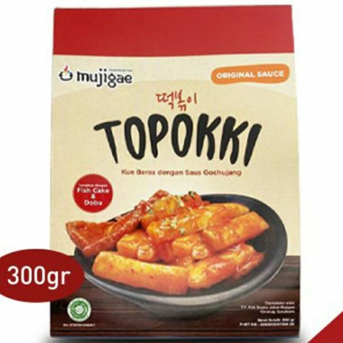 

⭐ COD ⭐ Mujigae Topokki 300 Gr (Tteokbokki) - Pack Standard