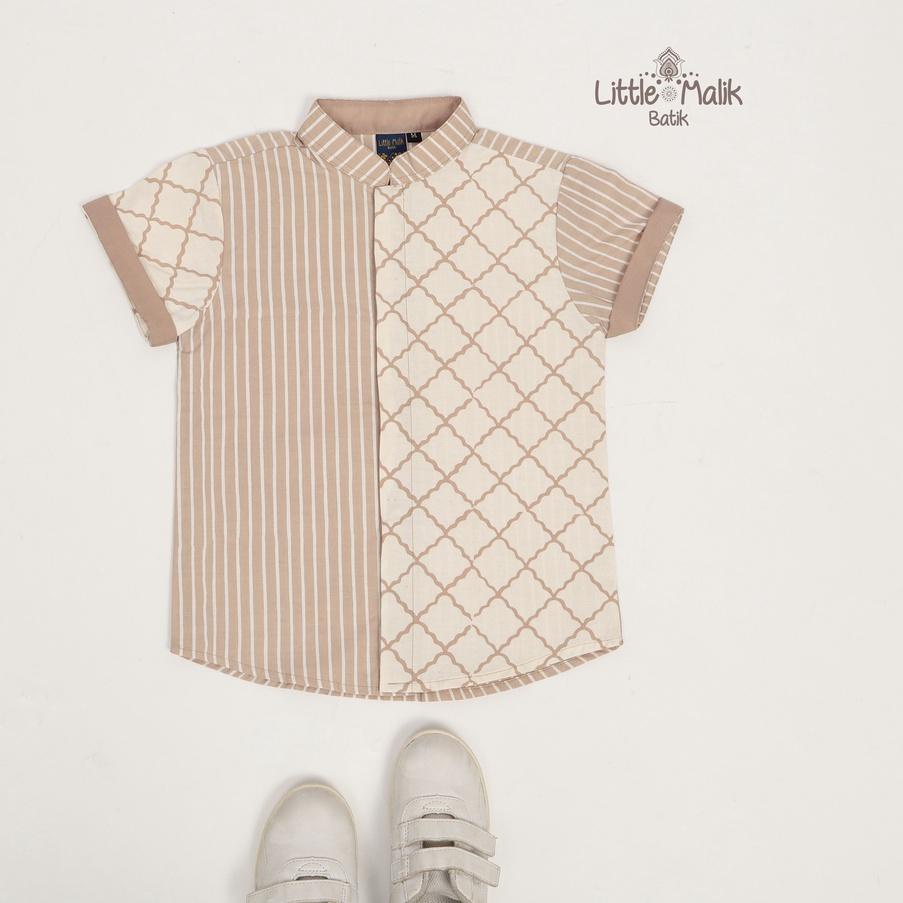 Kemeja Batik Anak Lengan Pendek By Little Malik Batik, Garutan