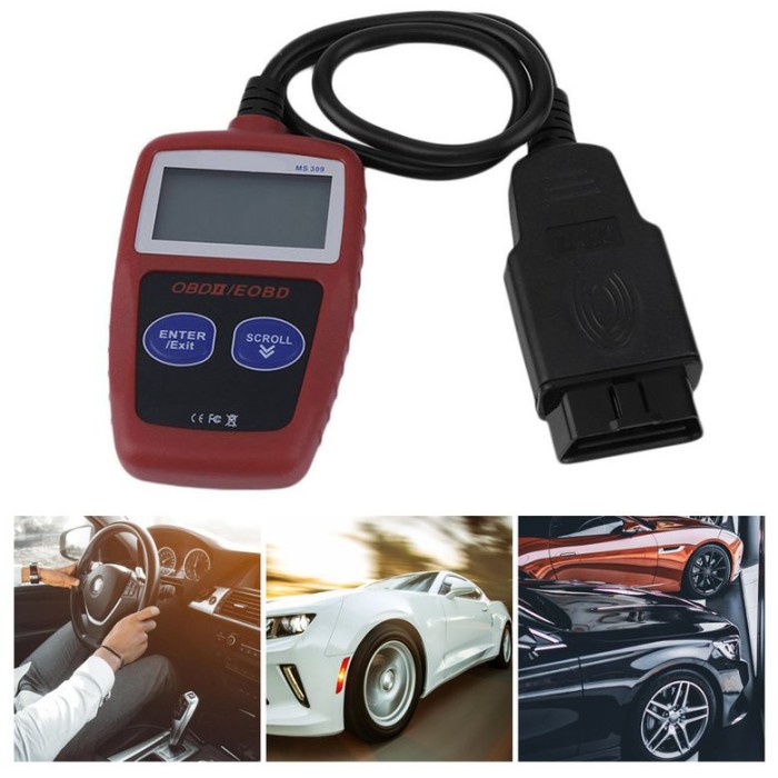 MS309 OBD2 Alat Scanner Diagnostik Otomatis untuk Mobil