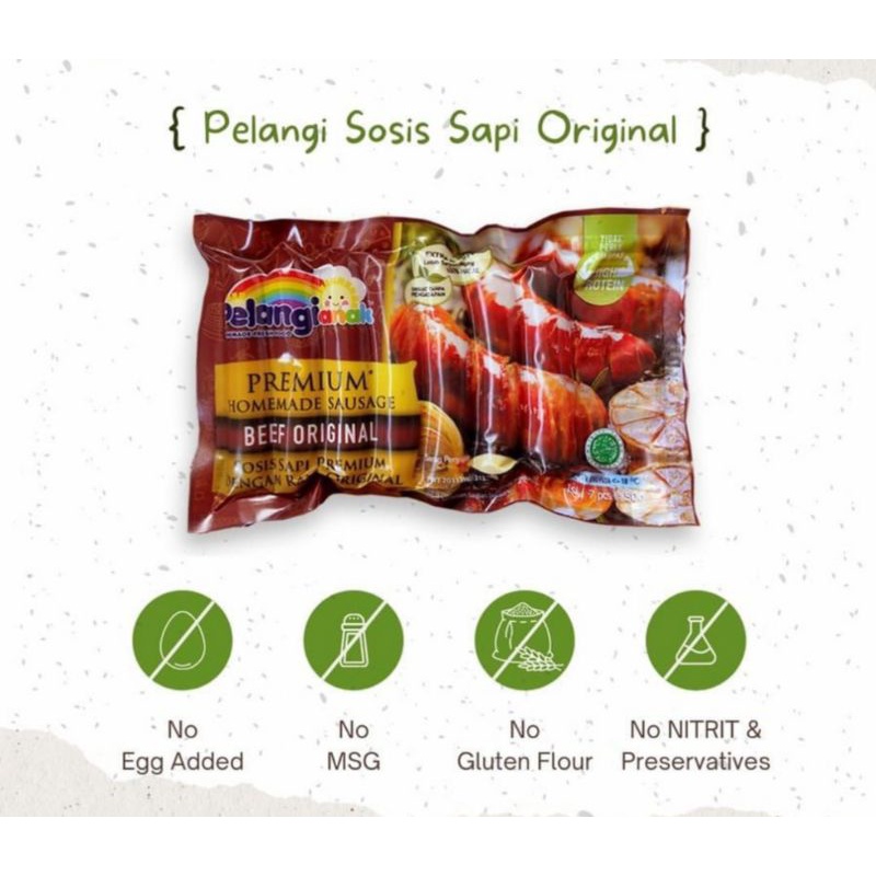 

Pelangi Sosis Sapi