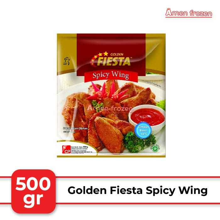 

GOLDEN FIESTA SPICY WING 500G Chicken Wing Golden Fiesta 500g