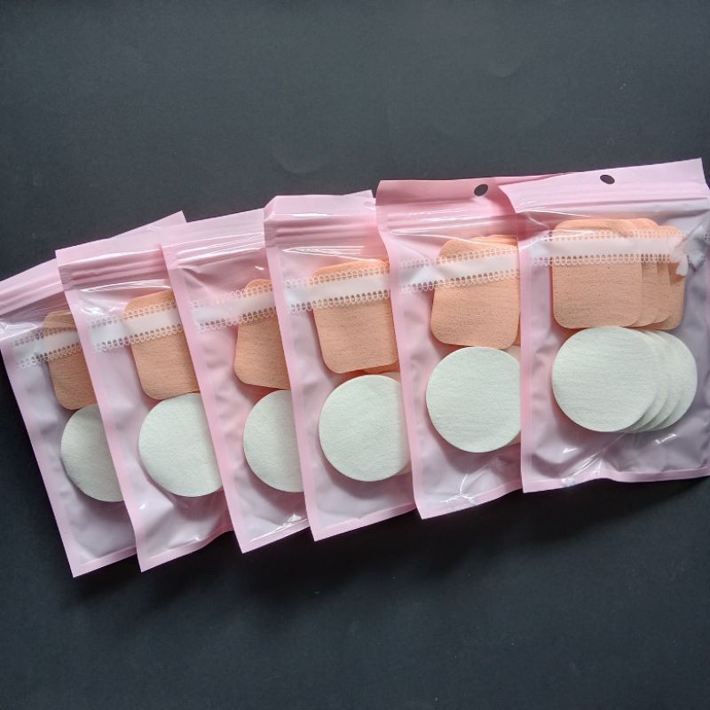 SPONS MAKE UP BEDAK SET 8 PCS/ APPLICATOR MAKE UP/ SPONS BEDAK/ MAKE UP BRUSH