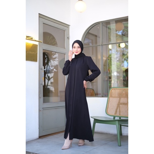 Abaya Hitam Abaya Jetblack Abaya Busui Abaya Syari KAYLA