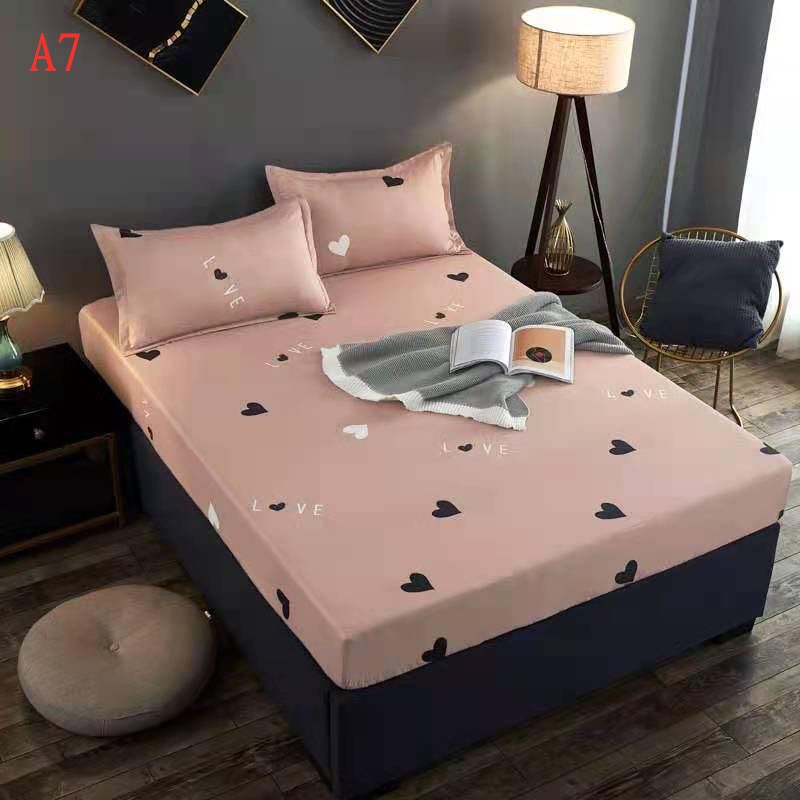 RM-01 SEPREI Bed Cover Sprei Menarik Seprai Kualitas Bagus (MICROTEK) 120x200 180x200