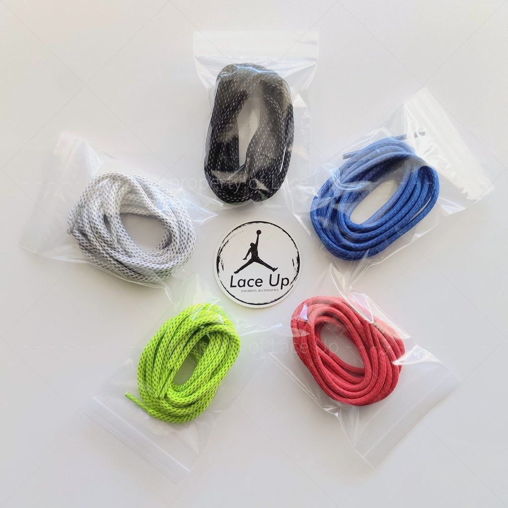 Tali Sepatu Reflective Round | 3M Reflective Sports Rope Laces