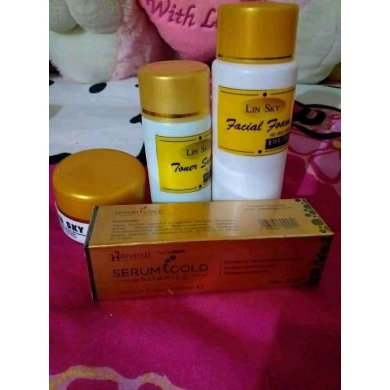 paket Linsky cream reg PP serum hanasui