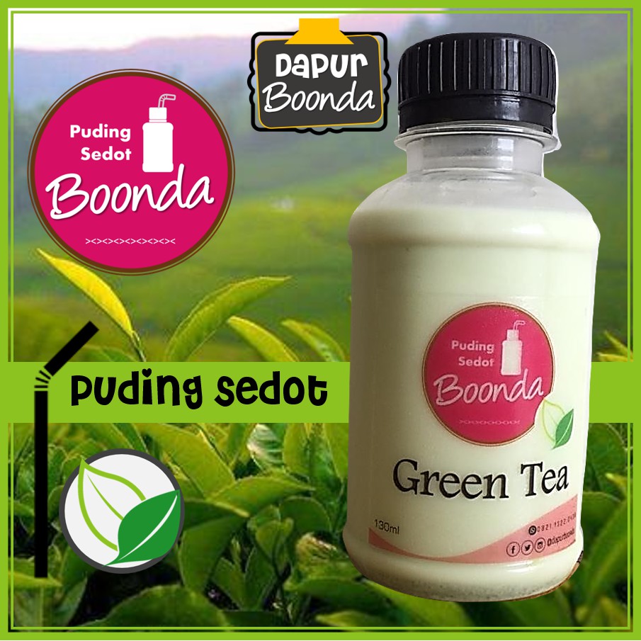 

Puding Silky Sedot GREEN TEA 125ml