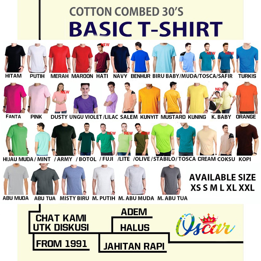 OSCAR FS(COD✔️] DEWASA S-XXL &amp; ANAK 1-10 ATASAN T-SHIRT 30+ Warna KAOS INDONESIA SATU BANGSA SATU BAHASA SATU TANAH AIR / COMBED 30S PRIA WANITA SABLON DIGITAL DTF BEST FASHION