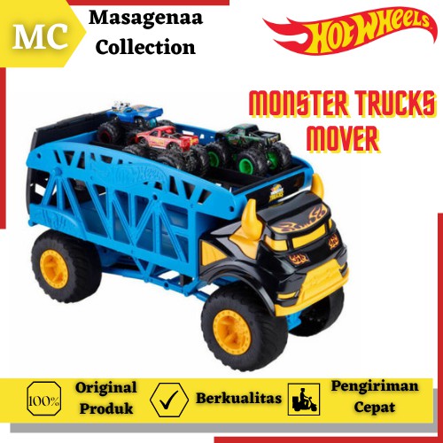 Mainan Mobilan Anak Hot Wheels Hotwheels Hotwheel Monster Trucks Truck Truk Pengangkut Mobil Besar