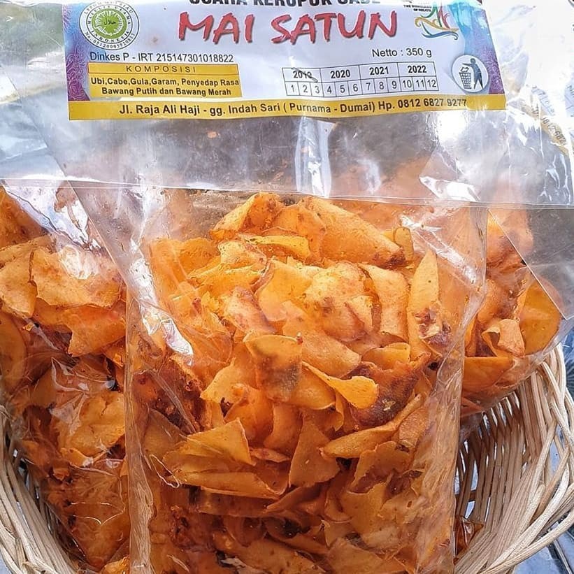 

Kerupuk Cabe Mai Satun