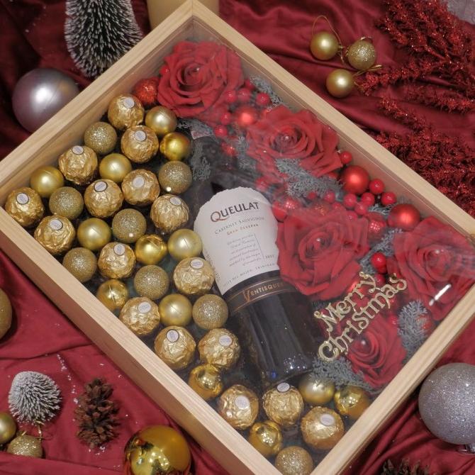 

JOYEUX NOEL/CHRISTMAS HAMPERS/HADIAH/BUNGA/GIFT/NATAL/PARCEL/KADO/WINE SX542CX1S