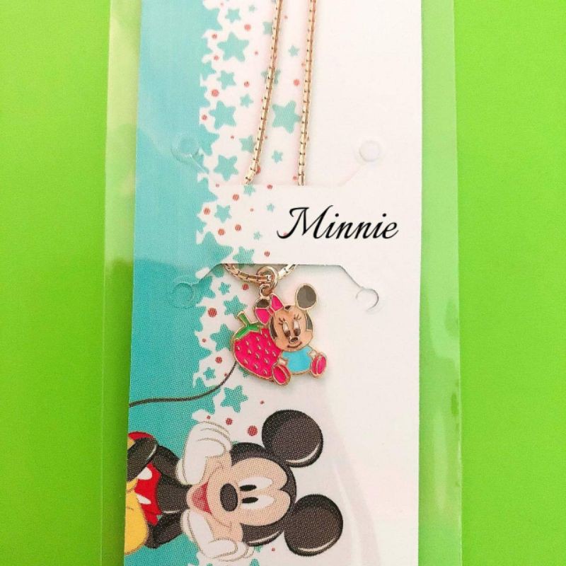 Kalung dan gelang bangle anak baby mickey minnie daisy donald cherry strawberry apel UBS 8K 9K