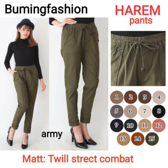  HAREM  04 baggy pants  celana  kekinian import model  HAREM  04 