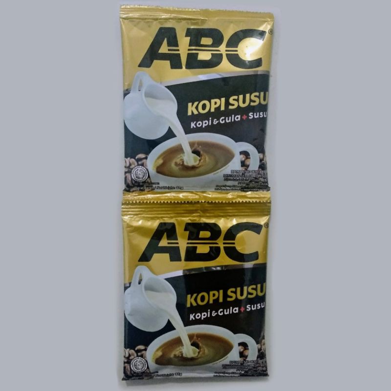 

Kopi Susu ABC Renteng 10 Sachet x 31 gr