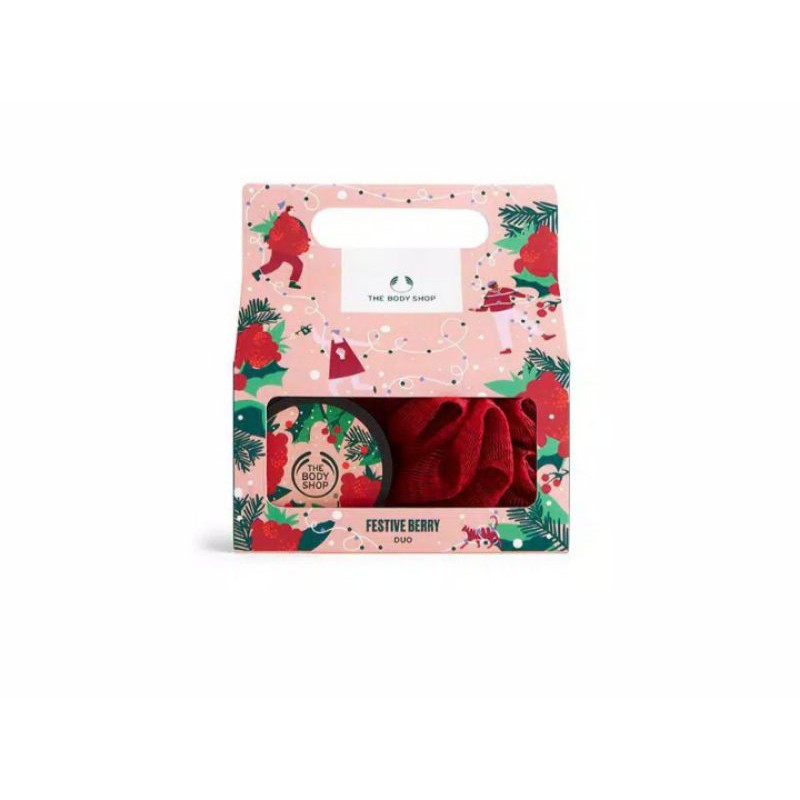 gift set thebodyshop Festive berry