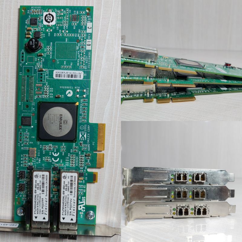 Lan card EMULEX 2 port 10/100/1000