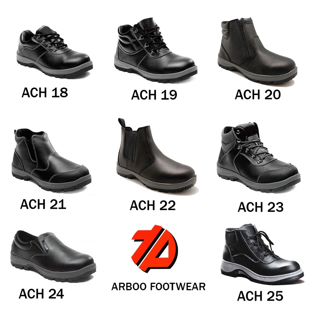 Sepatu pria Sepatu Safety CHEETAH Safety shoes ORIGINAL HAND MADE ARBOO FOOTWEAR SEPATU PROYEK
