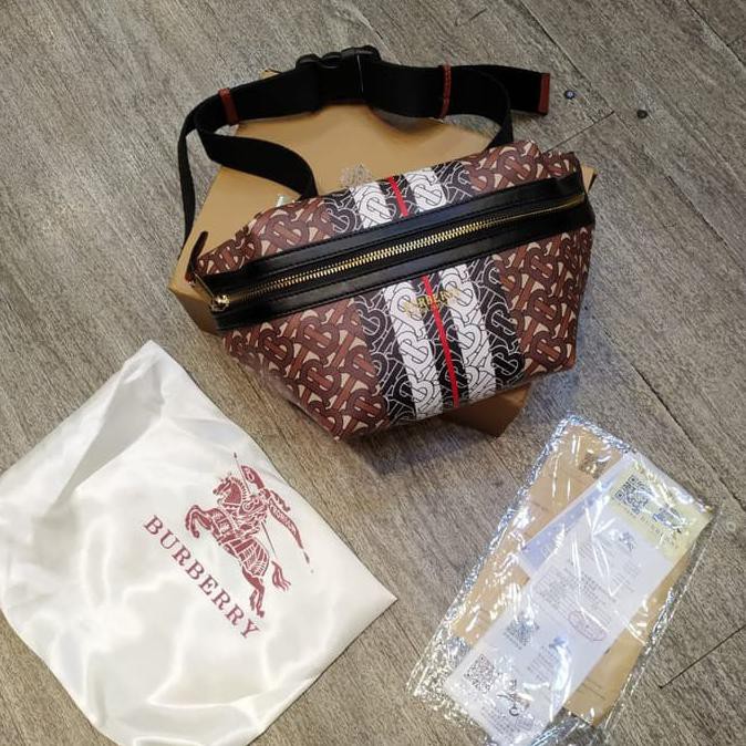 Barang Berkualitas TAS PRIA WAISTBAG BURBERRY MURAH