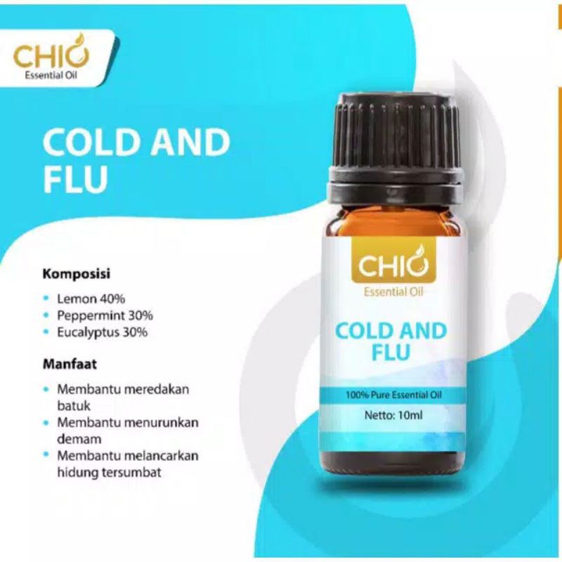 [ASLI] CHIO ESSENTIAL OIL THERAPEUTIC GRADE 10ML AROMATHERAPHY PURE OIL AROMATERAPI