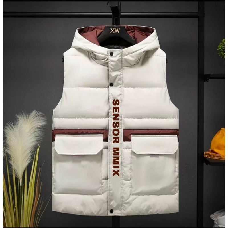 Rompi hoodie cowok simple rompi keren rompi murah betseller