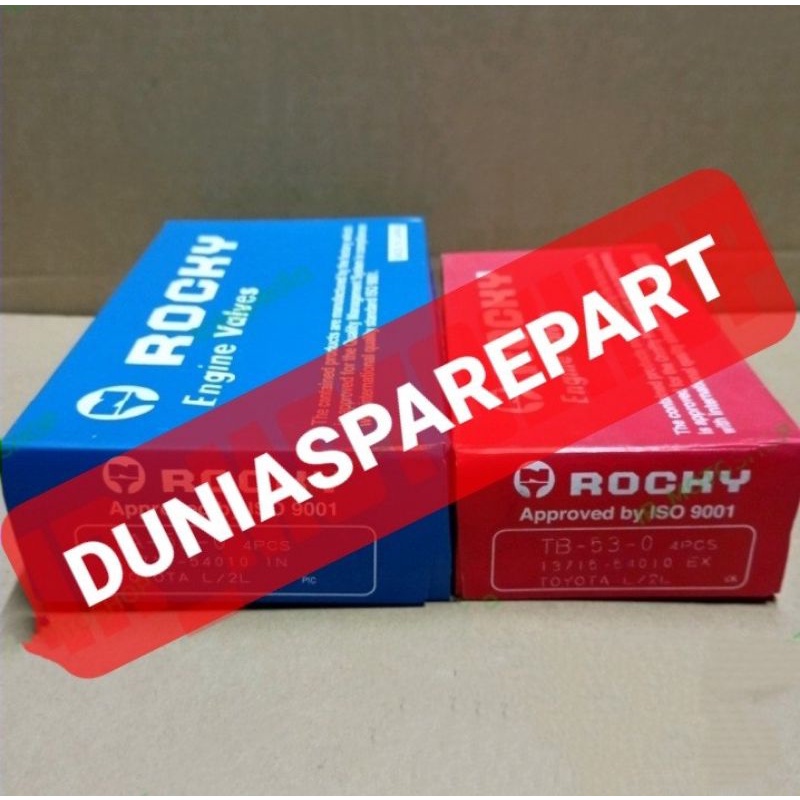 KLEP ROCKY VALVE TOYOTA HIACE DIESEL LH11