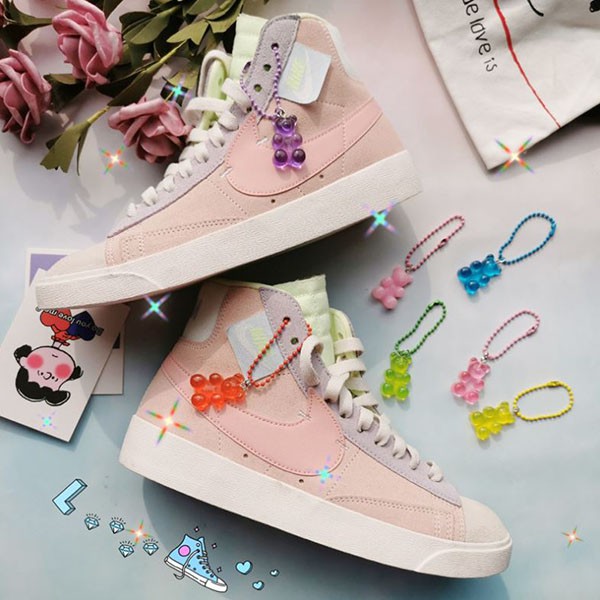 gantungan hiasan aksesoris sepatu beruang gummy bear shoe chain (4H4) agh010