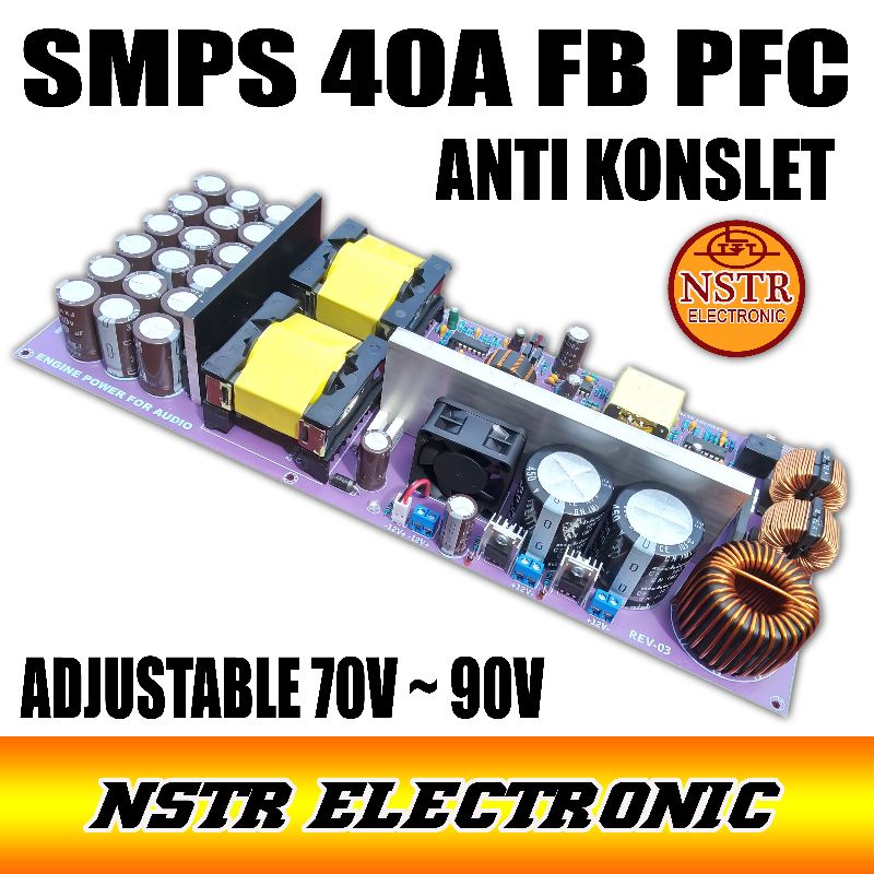 smps 40A fullbridge pfc anti konslet