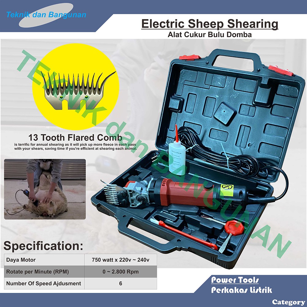 Mesin Cukur Bulu Domba