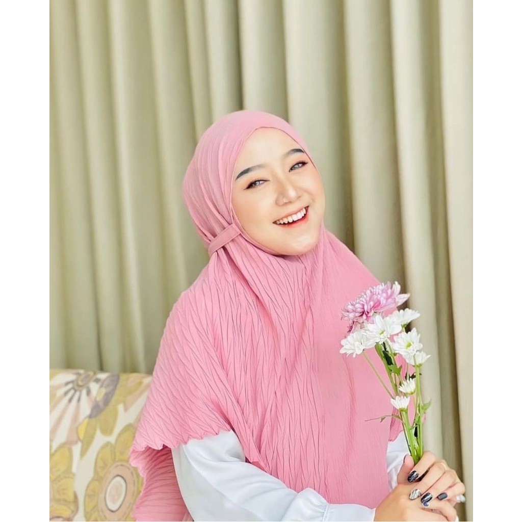 BERGO INSTAN MARYAM TALI NON PET PLISKET PADI ZIG ZAG FULL DIAMOND