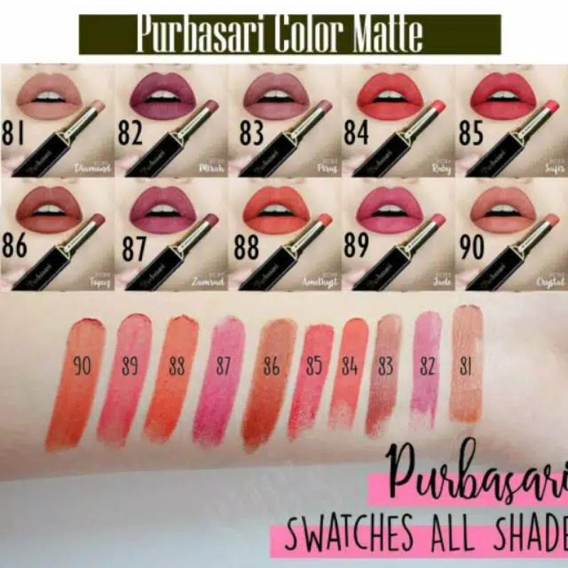 LIPSTIK PURBASARI READY NO 88