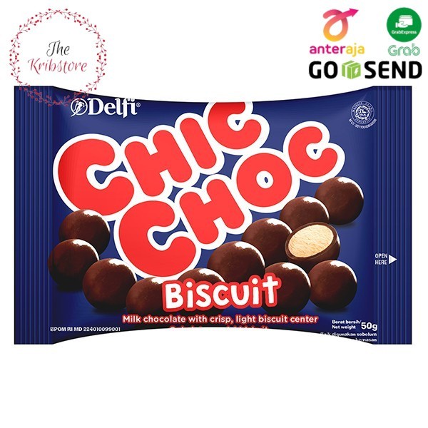 

DELFI Chic Choc Biscuit 50 g