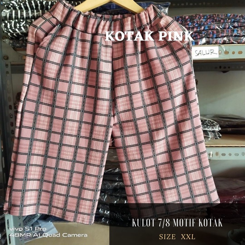 Kulot pendek 7/8 khusus jumbo xxxl BB 100 kg-2